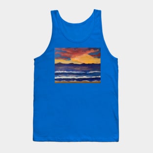 Cloudy Sunset Tank Top